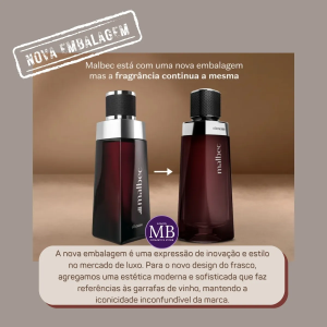 Deo Colônia Malbec Tradicional O Boticário Nova Embalagem