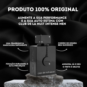 Perfume Club De Nuit Intense Da Armaf Edt 105ml Masculino